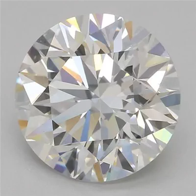 2.00ct E VVS2 Excellent Cut Round Lab Grown Diamond