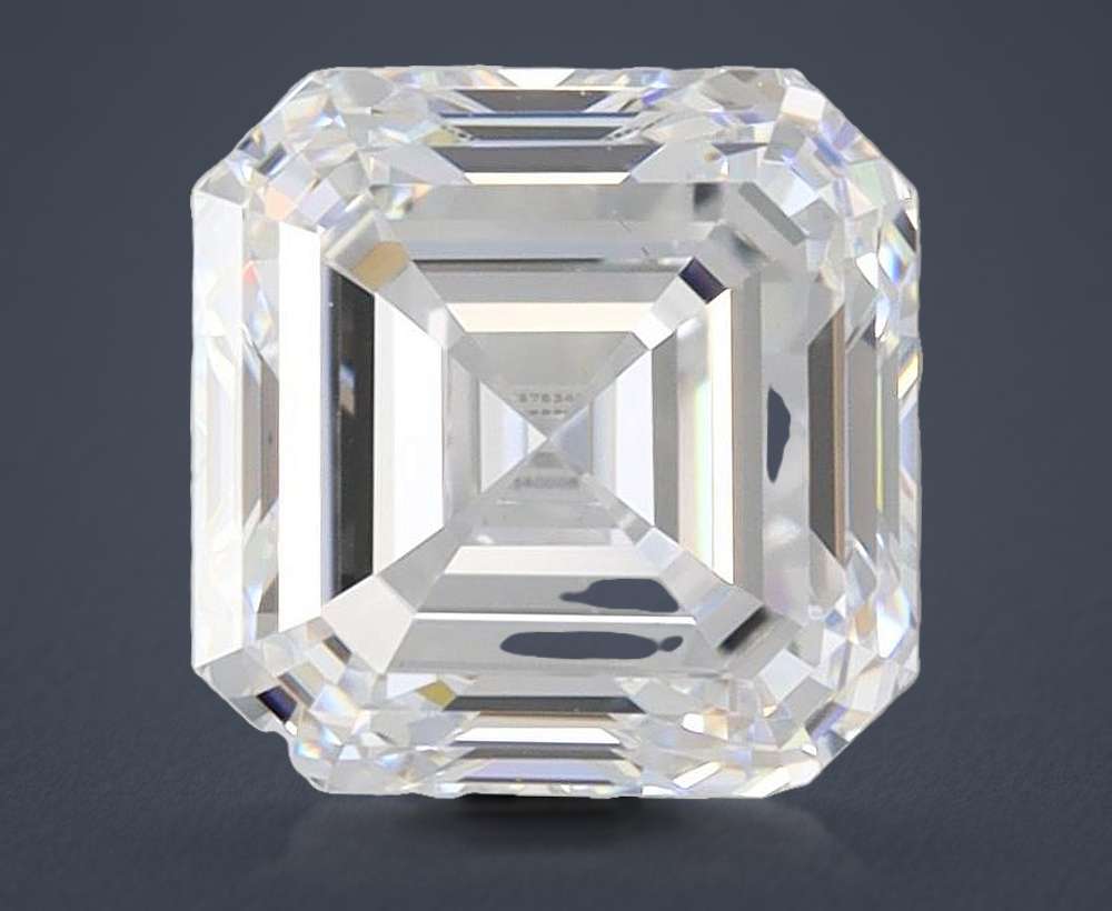 1.50ct D VS2 Excellent Cut Asscher Lab Grown Diamond