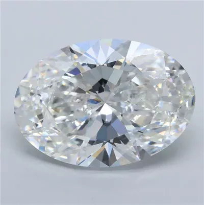 5.11ct E VS1 Rare Carat Ideal Cut Oval Lab Grown Diamond