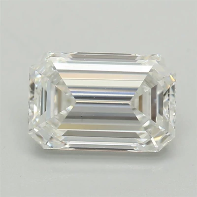 1.08ct E VS1 Rare Carat Ideal Cut Emerald Lab Grown Diamond
