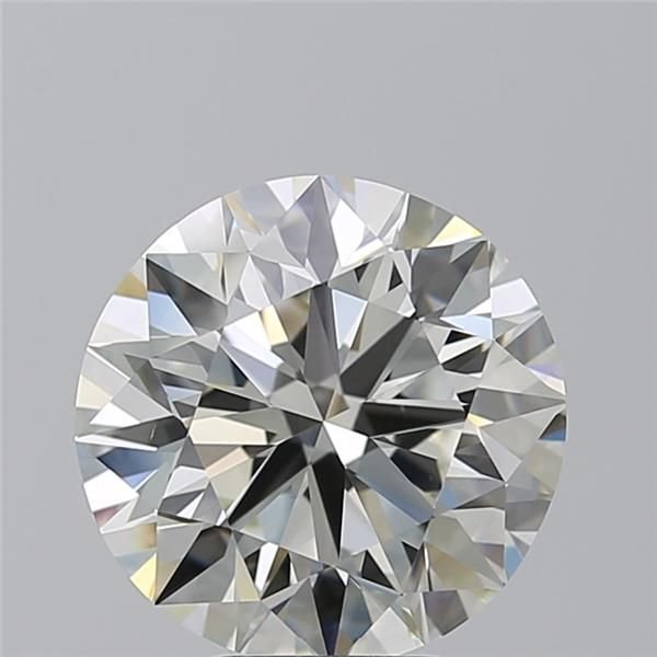 5.01ct J VS1 Rare Carat Ideal Cut Round Diamond