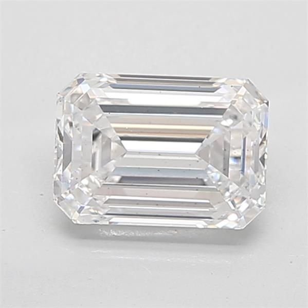 3.02ct D VS2 Rare Carat Ideal Cut Emerald Lab Grown Diamond