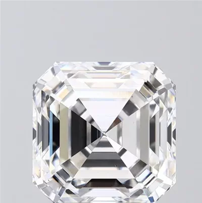 3.58ct D VS1 Rare Carat Ideal Cut Asscher Lab Grown Diamond