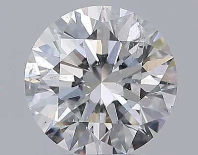 2.01ct D SI2 Rare Carat Ideal Cut Round Diamond