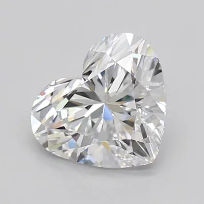 2.08ct D VVS1 Rare Carat Ideal Cut Heart Lab Grown Diamond
