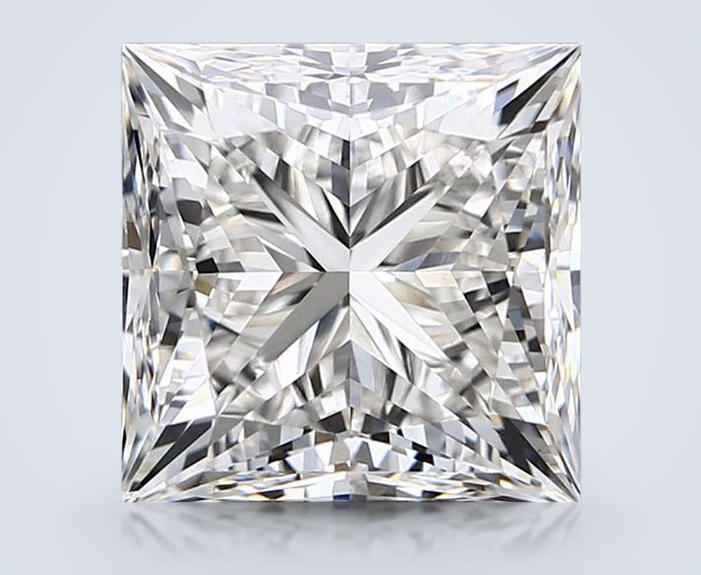 7.04ct G VS1 Rare Carat Ideal Cut Princess Lab Grown Diamond