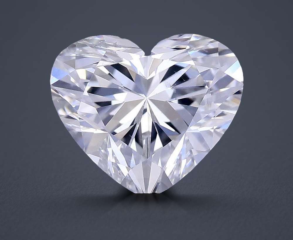1.05ct H SI1 Excellent Cut Heart Diamond