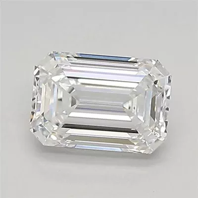 0.78ct D VVS2 Rare Carat Ideal Cut Emerald Lab Grown Diamond