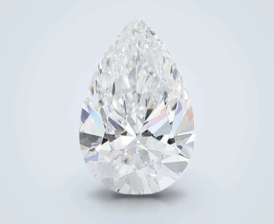 1.38ct D VS2 Rare Carat Ideal Cut Pear Lab Grown Diamond