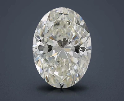 5.20ct J SI2 Rare Carat Ideal Cut Oval Diamond