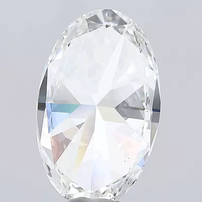 12.03ct F VS1 Rare Carat Ideal Cut Oval Lab Grown Diamond