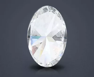 12.03ct F VS1 Rare Carat Ideal Cut Oval Lab Grown Diamond
