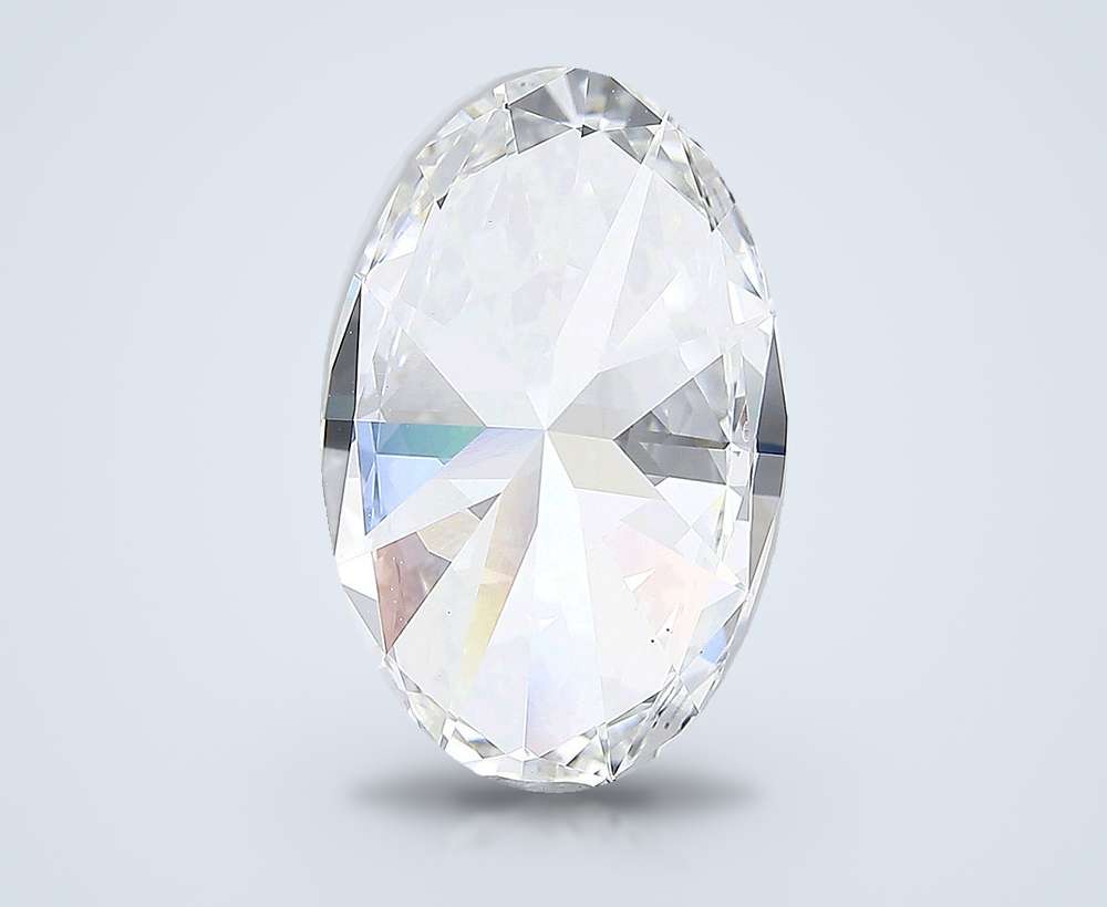 12.03ct F VS1 Rare Carat Ideal Cut Oval Lab Grown Diamond