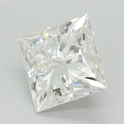1.59ct D VS1 Rare Carat Ideal Cut Princess Lab Grown Diamond