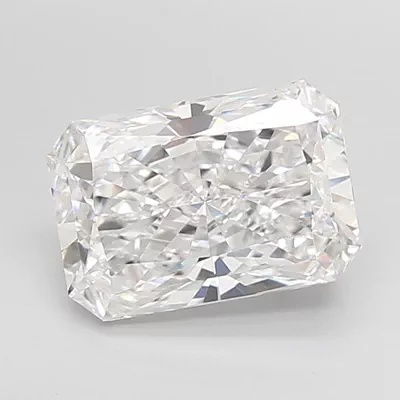 5.07ct E VS1 Excellent Cut Radiant Lab Grown Diamond