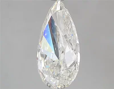 2.80ct J SI2 Excellent Cut Pear Diamond