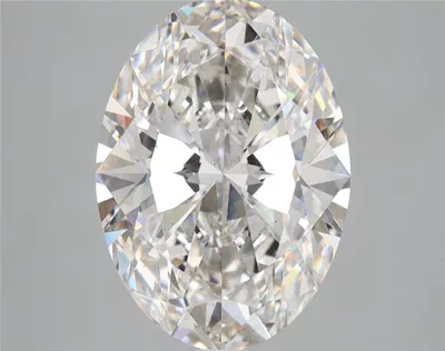3.53ct H VS2 Rare Carat Ideal Cut Oval Lab Grown Diamond