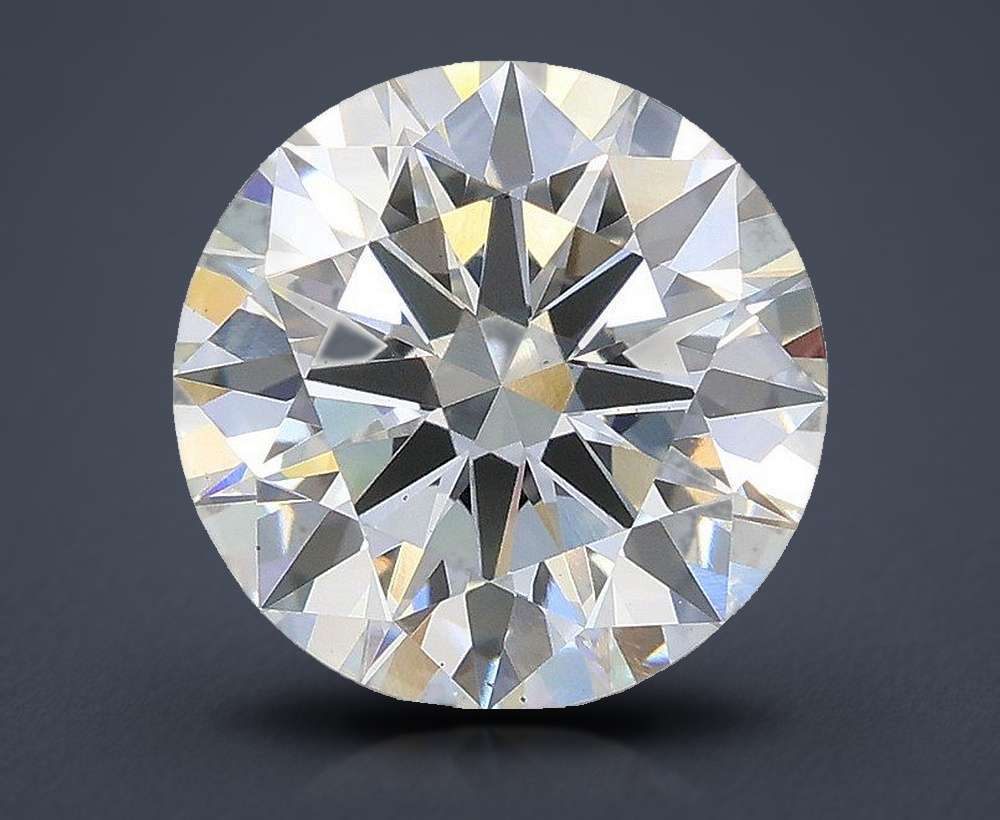 3.01ct E VS2 Excellent Cut Round Lab Grown Diamond
