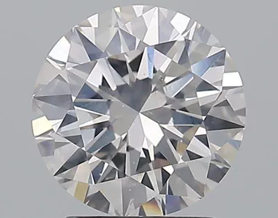 1.85ct F SI2 Rare Carat Ideal Cut Round Diamond