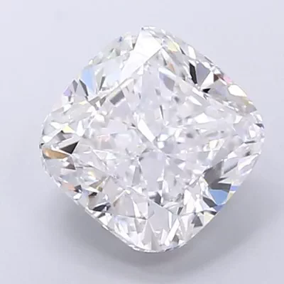 3.53ct E VVS2 Very Good Cut Cushion Lab Grown Diamond