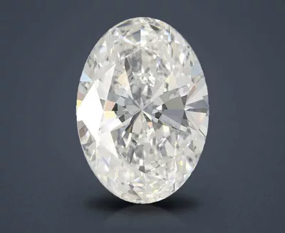 4.02ct F VVS2 Rare Carat Ideal Cut Oval Lab Grown Diamond