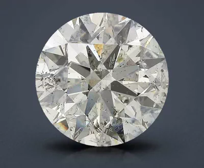 7.03ct K SI2 Excellent Cut Round Diamond
