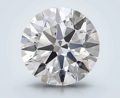 3.72ct D VS2 Rare Carat Ideal Cut Round Diamond