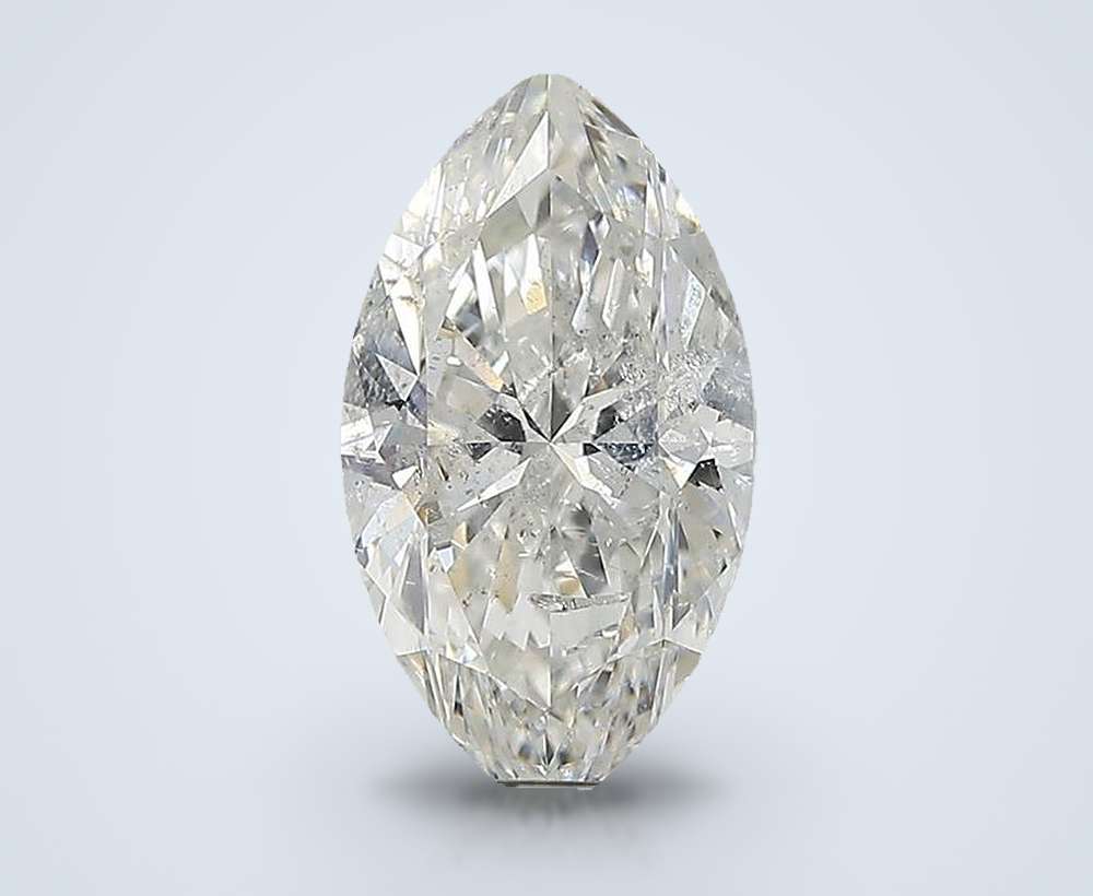 2.01ct G SI2 Rare Carat Ideal Cut Marquise Diamond