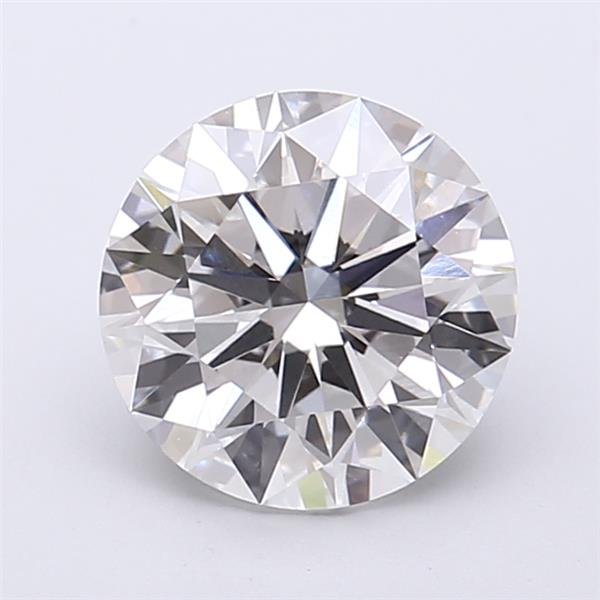 2.08ct F VS1 Rare Carat Ideal Cut Round Lab Grown Diamond