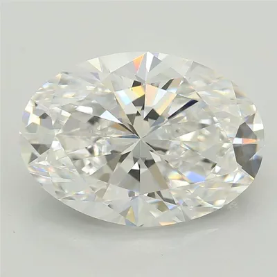 2.76ct E VS1 Rare Carat Ideal Cut Oval Lab Grown Diamond