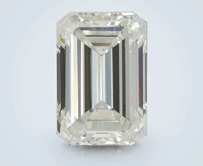 5.06ct D VS2 Rare Carat Ideal Cut Emerald Lab Grown Diamond