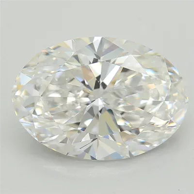 2.09ct D VS1 Rare Carat Ideal Cut Oval Lab Grown Diamond