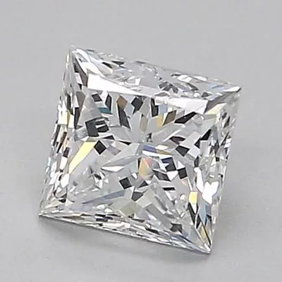 0.81ct E SI1 Rare Carat Ideal Cut Princess Diamond