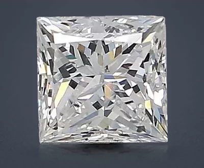 0.81ct E SI1 Rare Carat Ideal Cut Princess Diamond