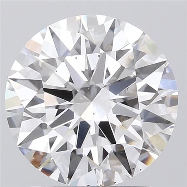 2.06ct E SI1 Rare Carat Ideal Cut Round Lab Grown Diamond