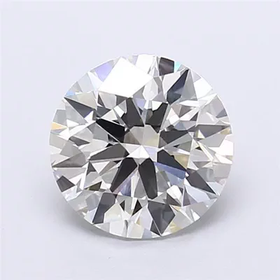 2.56ct I VVS2 Rare Carat Ideal Cut Round Lab Grown Diamond