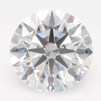 4.10ct D FL Rare Carat Ideal Cut Round Lab Grown Diamond