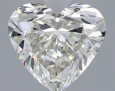 2.02ct H VS1 Rare Carat Ideal Cut Heart Lab Grown Diamond