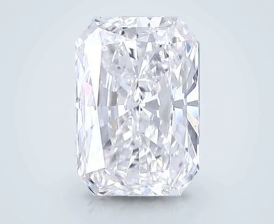 3.02ct E VS2 Rare Carat Ideal Cut Radiant Lab Grown Diamond
