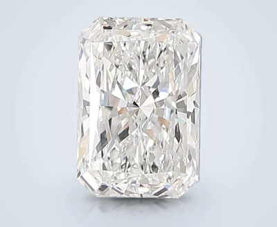 6.10ct E VVS2 Rare Carat Ideal Cut Radiant Lab Grown Diamond