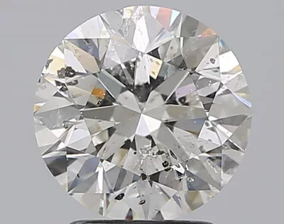 2.51ct G SI2 Rare Carat Ideal Cut Round Diamond