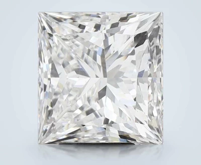 5.49ct F VS1 Rare Carat Ideal Cut Princess Lab Grown Diamond