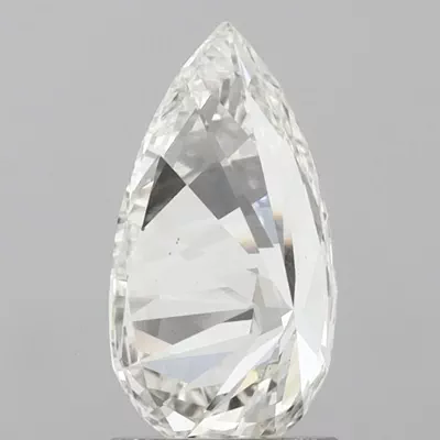 2.08ct H VS2 Rare Carat Ideal Cut Pear Lab Grown Diamond