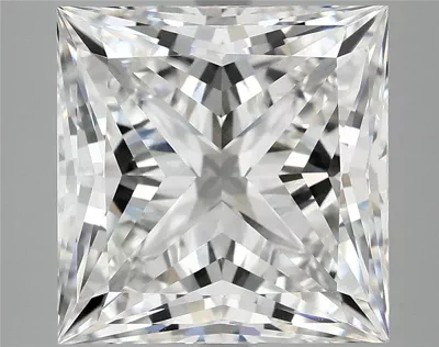 7.61ct E VVS2 Rare Carat Ideal Cut Princess Lab Grown Diamond