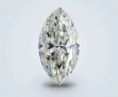 4.00ct K SI2 Rare Carat Ideal Cut Marquise Diamond
