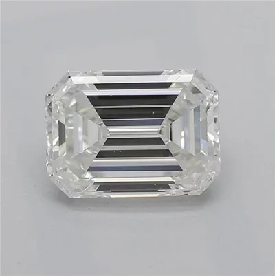 1.01ct H VS1 Excellent Cut Emerald Diamond
