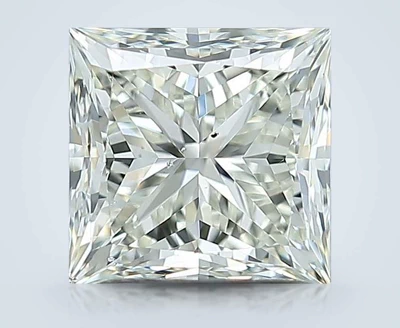 1.63ct K SI1 Rare Carat Ideal Cut Princess Diamond