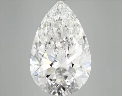 10.43ct F VVS2 Rare Carat Ideal Cut Pear Lab Grown Diamond