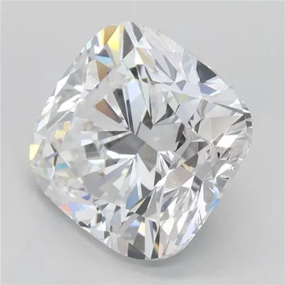 5.00ct D VS1 Very Good Cut Cushion Lab Grown Diamond