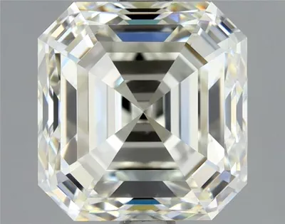 3.01ct K VVS1 Very Good Cut Asscher Diamond